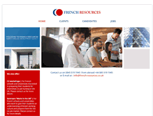 Tablet Screenshot of french-resources.co.uk